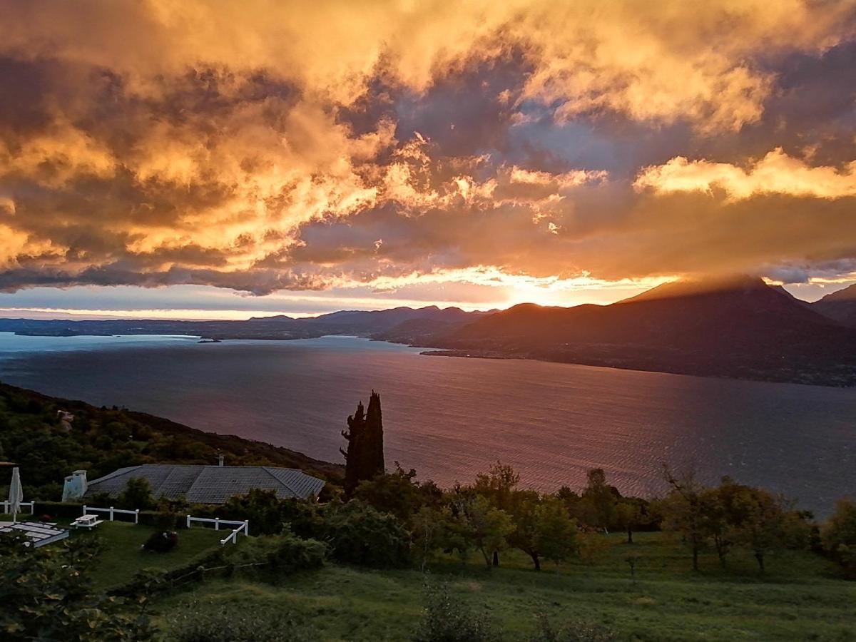 B&B Da Paolo Con Vista Lago Di Garda San Zeno di Montagna Eksteriør billede