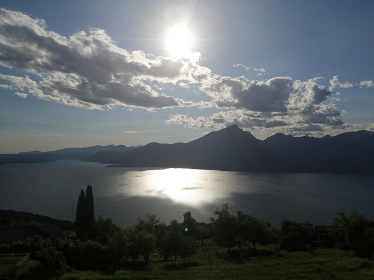 B&B Da Paolo Con Vista Lago Di Garda San Zeno di Montagna Eksteriør billede