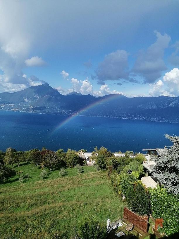 B&B Da Paolo Con Vista Lago Di Garda San Zeno di Montagna Eksteriør billede