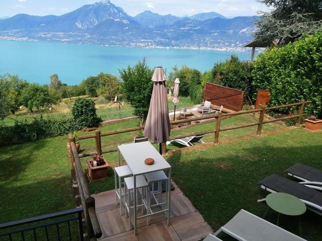 B&B Da Paolo Con Vista Lago Di Garda San Zeno di Montagna Eksteriør billede