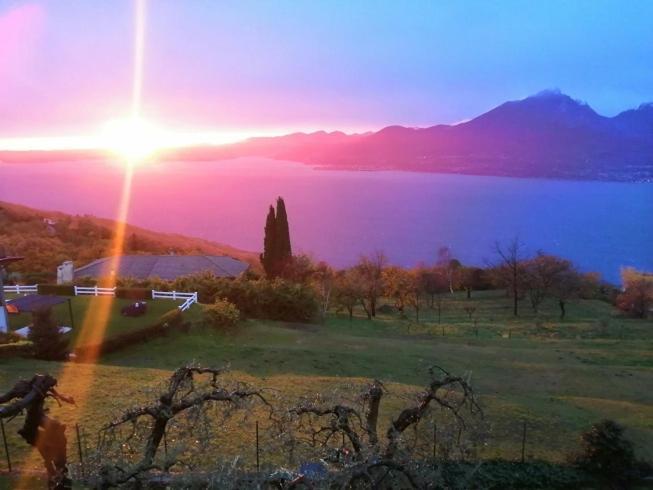 B&B Da Paolo Con Vista Lago Di Garda San Zeno di Montagna Eksteriør billede