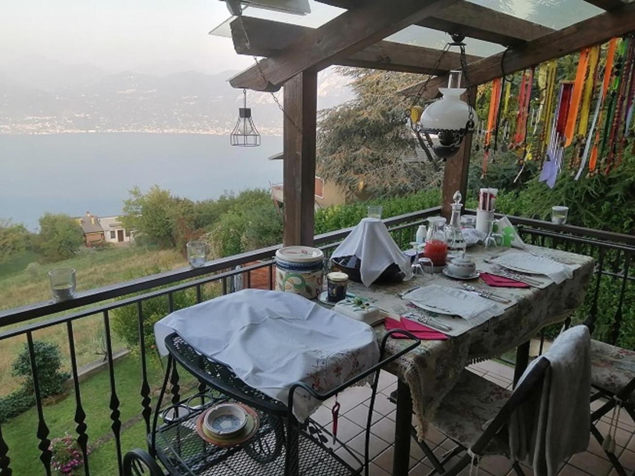 B&B Da Paolo Con Vista Lago Di Garda San Zeno di Montagna Eksteriør billede